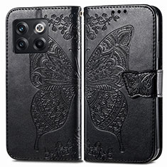 Funda de Cuero Cartera con Soporte Mariposa Carcasa para OnePlus Ace Pro 5G Negro