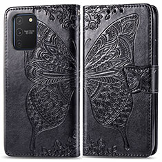 Funda de Cuero Cartera con Soporte Mariposa Carcasa para Samsung Galaxy S10 Lite Negro