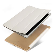 Funda de Cuero Cartera con Soporte para Apple iPad Pro 12.9 Blanco