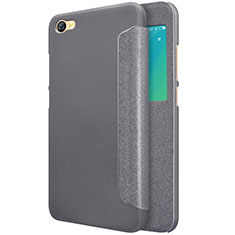 Funda de Cuero Cartera con Soporte para Xiaomi Redmi Note 5A Standard Edition Negro