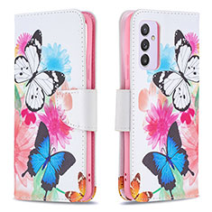 Funda de Cuero Cartera con Soporte Patron de Moda Carcasa B01F para Samsung Galaxy F54 5G Vistoso