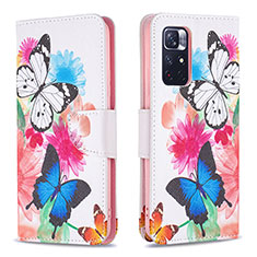 Funda de Cuero Cartera con Soporte Patron de Moda Carcasa B01F para Xiaomi Poco M4 Pro 5G Vistoso