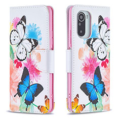 Funda de Cuero Cartera con Soporte Patron de Moda Carcasa B01F para Xiaomi Redmi K40 Pro 5G Vistoso