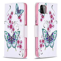 Funda de Cuero Cartera con Soporte Patron de Moda Carcasa B03F para Samsung Galaxy F42 5G Vistoso