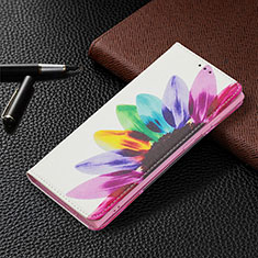 Funda de Cuero Cartera con Soporte Patron de Moda Carcasa B03F para Samsung Galaxy S25 Ultra 5G Vistoso