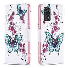 Funda de Cuero Cartera con Soporte Patron de Moda Carcasa B03F para Xiaomi Redmi Note 11S 4G Vistoso