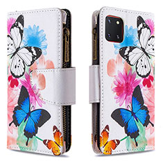 Funda de Cuero Cartera con Soporte Patron de Moda Carcasa B04F para Samsung Galaxy A81 Vistoso