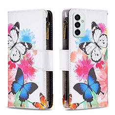 Funda de Cuero Cartera con Soporte Patron de Moda Carcasa B04F para Samsung Galaxy F23 5G Vistoso