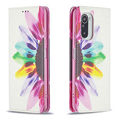 Funda de Cuero Cartera con Soporte Patron de Moda Carcasa B05F para Xiaomi Redmi K40 Pro+ Plus 5G Multicolor