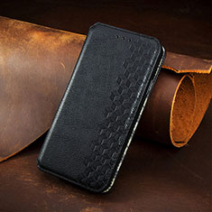 Funda de Cuero Cartera con Soporte Patron de Moda Carcasa H14 para Apple iPhone 13 Negro