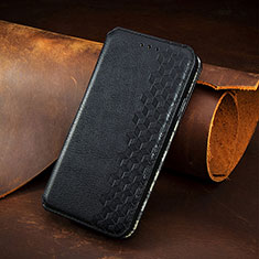 Funda de Cuero Cartera con Soporte Patron de Moda Carcasa H14 para Apple iPhone 13 Pro Negro