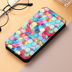 Funda de Cuero Cartera con Soporte Patron de Moda Carcasa S04D para Samsung Galaxy S25 Ultra 5G Vistoso