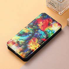 Funda de Cuero Cartera con Soporte Patron de Moda Carcasa S06D para Huawei Honor Magic3 5G Multicolor