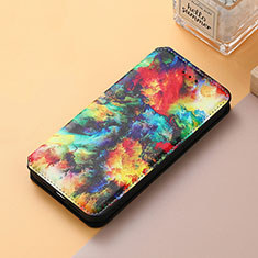 Funda de Cuero Cartera con Soporte Patron de Moda Carcasa S06D para Huawei Honor Magic3 Pro 5G Multicolor