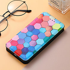 Funda de Cuero Cartera con Soporte Patron de Moda Carcasa S06D para Huawei Honor Magic5 5G Vistoso