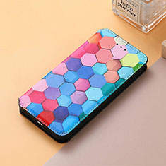 Funda de Cuero Cartera con Soporte Patron de Moda Carcasa S06D para Huawei Honor Magic5 Pro 5G Vistoso