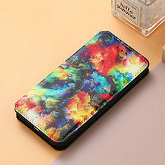 Funda de Cuero Cartera con Soporte Patron de Moda Carcasa S06D para Huawei Nova Y71 Multicolor