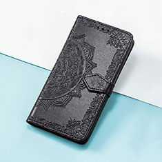 Funda de Cuero Cartera con Soporte Patron de Moda Carcasa S07D para Huawei Honor 50 SE 5G Negro