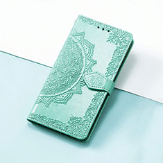 Funda de Cuero Cartera con Soporte Patron de Moda Carcasa S07D para Huawei Honor 50 SE 5G Verde