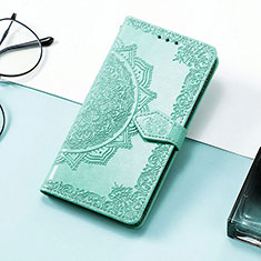 Funda de Cuero Cartera con Soporte Patron de Moda Carcasa S07D para Huawei Honor Magic4 Pro 5G Verde