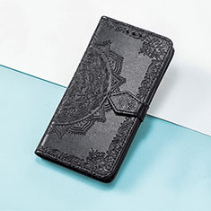 Funda de Cuero Cartera con Soporte Patron de Moda Carcasa S07D para Huawei Nova 10 Pro Negro