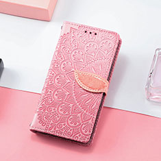 Funda de Cuero Cartera con Soporte Patron de Moda Carcasa S08D para Huawei Honor Magic3 5G Oro Rosa