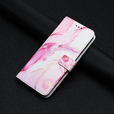 Funda de Cuero Cartera con Soporte Patron de Moda Carcasa Y01X para Xiaomi Redmi 9 Activ Rosa