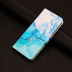 Funda de Cuero Cartera con Soporte Patron de Moda Carcasa Y01X para Xiaomi Redmi 9C Azul