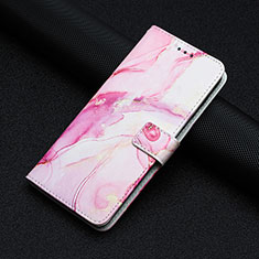 Funda de Cuero Cartera con Soporte Patron de Moda Carcasa Y01X para Xiaomi Redmi A1 Plus Rosa