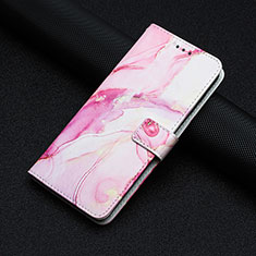 Funda de Cuero Cartera con Soporte Patron de Moda Carcasa Y01X para Xiaomi Redmi K60 5G Rosa