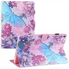 Funda de Cuero Cartera con Soporte Patron de Moda Carcasa Y02B para Apple iPad 10.2 (2019) Multicolor