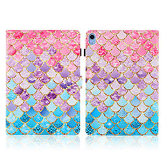 Funda de Cuero Cartera con Soporte Patron de Moda Carcasa Y02B para Apple iPad 10.9 (2022) Vistoso