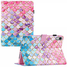 Funda de Cuero Cartera con Soporte Patron de Moda Carcasa Y02B para Apple iPad Mini 6 Vistoso