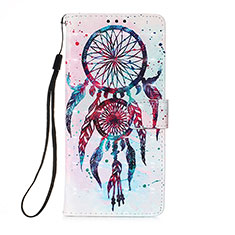 Funda de Cuero Cartera con Soporte Patron de Moda Carcasa Y02B para Apple iPhone 14 Multicolor