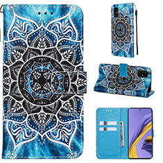 Funda de Cuero Cartera con Soporte Patron de Moda Carcasa Y02B para Samsung Galaxy M40S Multicolor