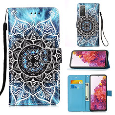 Funda de Cuero Cartera con Soporte Patron de Moda Carcasa Y02B para Samsung Galaxy S20 FE (2022) 5G Multicolor