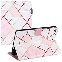 Funda de Cuero Cartera con Soporte Patron de Moda Carcasa Y04B para Apple iPad Mini 5 (2019) Rosa