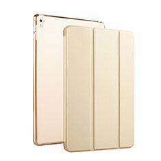 Funda de Cuero Flip con Soporte para Apple iPad Pro 9.7 Oro