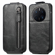 Funda de Cuero Flip para Huawei Mate 50 Pro Negro