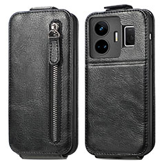 Funda de Cuero Flip para Realme GT Neo5 240W 5G Negro