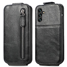 Funda de Cuero Flip para Samsung Galaxy A04s Negro