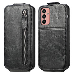 Funda de Cuero Flip para Samsung Galaxy M13 4G Negro