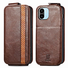 Funda de Cuero Flip para Xiaomi Redmi A2 Marron