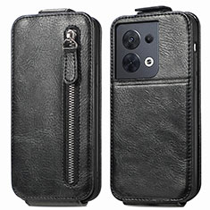 Funda de Cuero Flip para Xiaomi Redmi Note 13 Pro 5G Negro