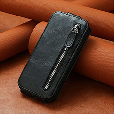 Funda de Cuero Flip S01D para Google Pixel 6a 5G Negro