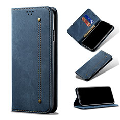 Funda de pano Cartera con Soporte B01S para Xiaomi Mi 10S 5G Azul