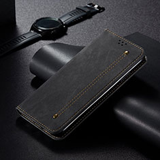 Funda de pano Cartera con Soporte B01S para Xiaomi Mi 13 Ultra 5G Negro