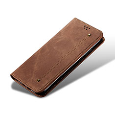 Funda de pano Cartera con Soporte B03S para Samsung Galaxy S21 Ultra 5G Marron