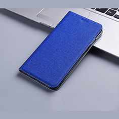 Funda de pano Cartera con Soporte H01 para Apple iPhone 13 Azul