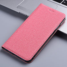 Funda de pano Cartera con Soporte H12P para Apple iPhone 6S Plus Rosa